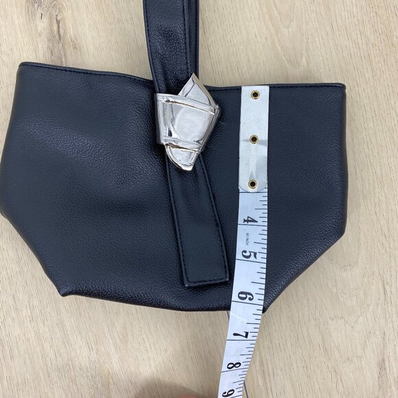 Brandon Maxwell For Merit Vegan Leather Clutch Handbag - Picture 11 of 14